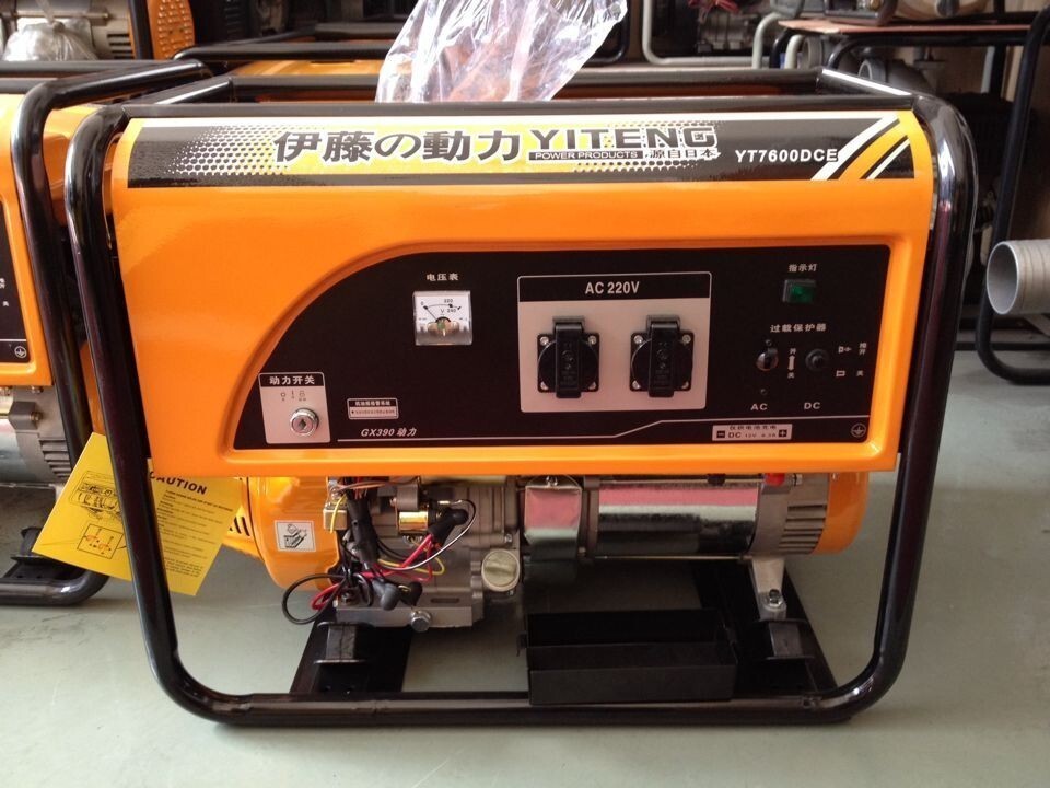 小型柴油發(fā)電機實物圖